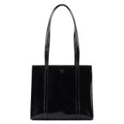 Pre-owned Leather prada-bags Prada Vintage , Black , Dames