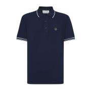 Klassieke Polo Shirt in Zwart Philipp Plein , Blue , Heren