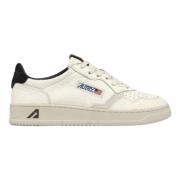 Microgeperforeerde sneaker met neutrale tinten Autry , White , Heren