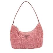 Pre-owned Leather prada-bags Prada Vintage , Pink , Dames