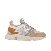 Clik Dames Sneaker Wit Munich , Multicolor , Dames