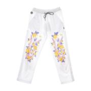 Witte Lily Logo Trainingsbroek Octopus , White , Dames