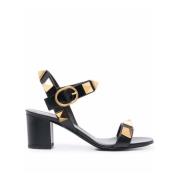 High Heel Sandals Valentino Garavani , Black , Dames