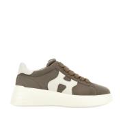 Platte schoenen in Duif Grijs Hogan , Gray , Dames