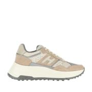 Platte Beige Schoenen Hogan , Beige , Dames