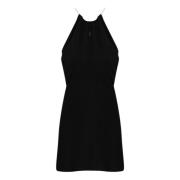 Asymmetrische Zwarte Jurk met Cut-Out Detail Philosophy di Lorenzo Ser...