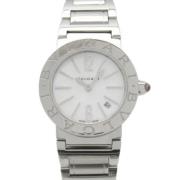 Pre-owned Fabric watches Bvlgari Vintage , White , Dames