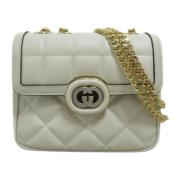 Pre-owned Leather gucci-bags Gucci Vintage , White , Dames