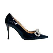 Zwarte Lakleren Pumps Mach & Mach , Black , Dames