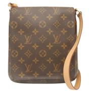 Pre-owned Canvas louis-vuitton-bags Louis Vuitton Vintage , Brown , Da...