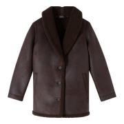 Imitatiebontjas Knoopsluiting Zijzakken A.p.c. , Brown , Dames