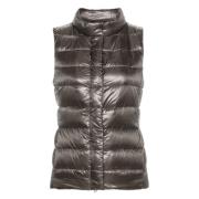 Donkergrijze Vest Herno , Gray , Dames