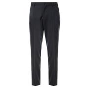 Slim Fit Casual Trousers Dolce & Gabbana , Black , Heren