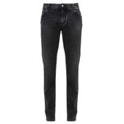 Slim Fit Denim Jeans Dolce & Gabbana , Gray , Heren