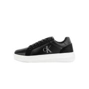 Stijlvolle Sneakers voor Mannen en Vrouwen Calvin Klein , Black , Here...