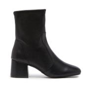 Stijlvolle Zwarte Booties Sc669Blk Stuart Weitzman , Black , Dames