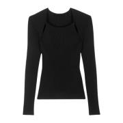 Zwarte Pietra Jumper - Moderne Top Ba&Sh , Black , Dames