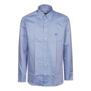 Logo Button Down Shirt Etro , Blue , Heren