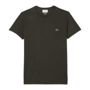 Groene T-shirts en Polos Lacoste , Green , Heren