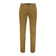 Bruine katoenen chino broek Meyer , Brown , Heren