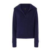 Blauwe Sweater Collectie Pinko , Blue , Dames