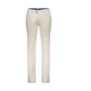 Beige Katoenen Slim Fit Chino Broek Gardeur , Beige , Heren