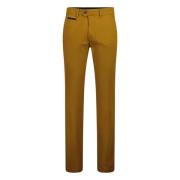 Bruine winterbroek, effen dessin Gardeur , Yellow , Heren