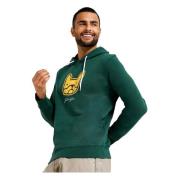 Gedrukte lange mouwen hoodie Jack & Jones , Green , Heren