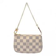 Pre-owned Fabric louis-vuitton-bags Louis Vuitton Vintage , White , Da...