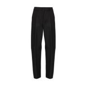 Stijlvolle Broek met Uniek Ontwerp Valentino Garavani , Black , Dames