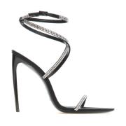 Georgia Sandalen Saint Laurent , Black , Dames