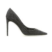 Zwarte Pumps met C11875105R001V050 Stijl René Caovilla , Black , Dames