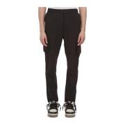 Cargo Broek Represent , Black , Heren