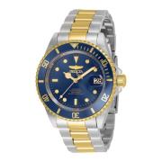 Pro Diver Automatisch Horloge Blauwe Wijzerplaat Invicta Watches , Gra...