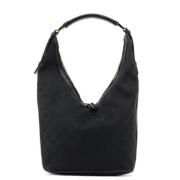 Pre-owned Cotton handbags Gucci Vintage , Black , Dames