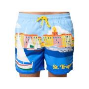 St-Tropez Zwemshorts MC2 Saint Barth , Multicolor , Heren