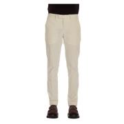 Crème Maatwerk Broek Rits Sluiting PT Torino , Beige , Heren