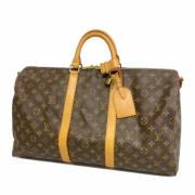 Pre-owned Canvas handbags Louis Vuitton Vintage , Brown , Dames