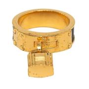 Pre-owned Metal hermes-jewelry Hermès Vintage , Yellow , Dames