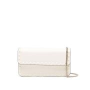 Stijlvolle Pouch Tas Valentino Garavani , White , Dames