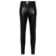 Stijlvolle Leggings met Uniek Ontwerp Ermanno Scervino , Black , Dames