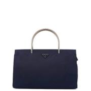 Pre-owned Fabric prada-bags Prada Vintage , Blue , Dames