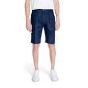 Wortel Bermuda Shorts Lente/Zomer Collectie Antony Morato , Blue , Her...