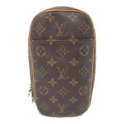 Pre-owned Canvas louis-vuitton-bags Louis Vuitton Vintage , Brown , Da...