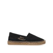 Klassieke Espadrilles van Zwart Canvas Saint Laurent , Black , Dames