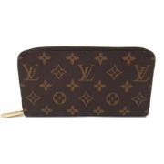 Pre-owned Canvas wallets Louis Vuitton Vintage , Brown , Dames