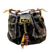 Pre-owned Canvas louis-vuitton-bags Louis Vuitton Vintage , Brown , Da...