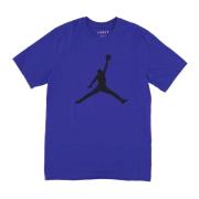 Jumpman Crew T-shirt Licht Concord/Zwart Jordan , Blue , Heren