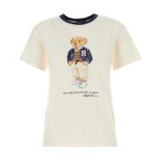 Witte Polo Bear T-shirts en Polos Polo Ralph Lauren , Beige , Dames