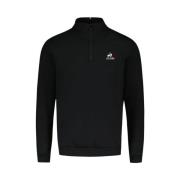 Half-Zip Sweatshirt le coq sportif , Black , Heren